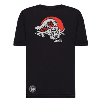 Camiseta GREAT WAVE logo grande