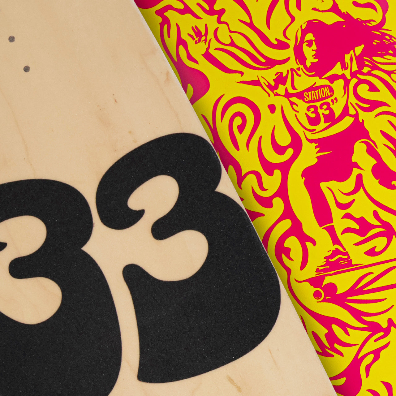 Surfskate Completo "PSYCHEDELIC GIRL" + EJE Triple S V2