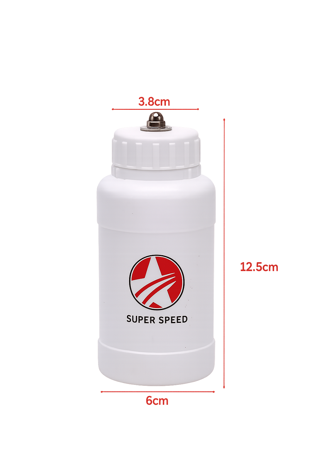 Bote plastico limpia rodamientos vista frontal