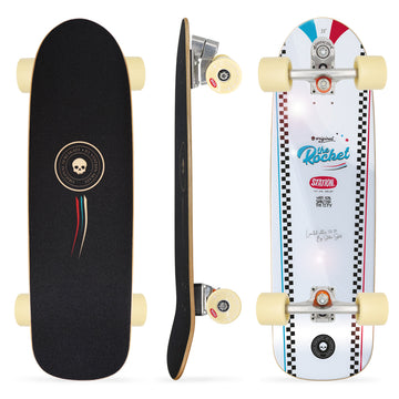 Surfskate Rocket con eje BARRACUDA simulador de surf