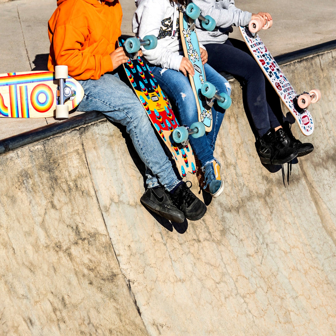 Surfskate infantil Completo 'BLUE LITTLE FISH' - StationSkate