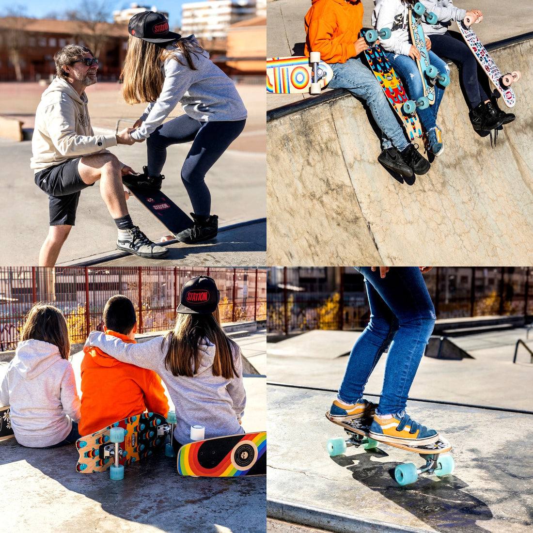Surfskate infantil Completo  'CRAZY LETTERS' - StationSkate