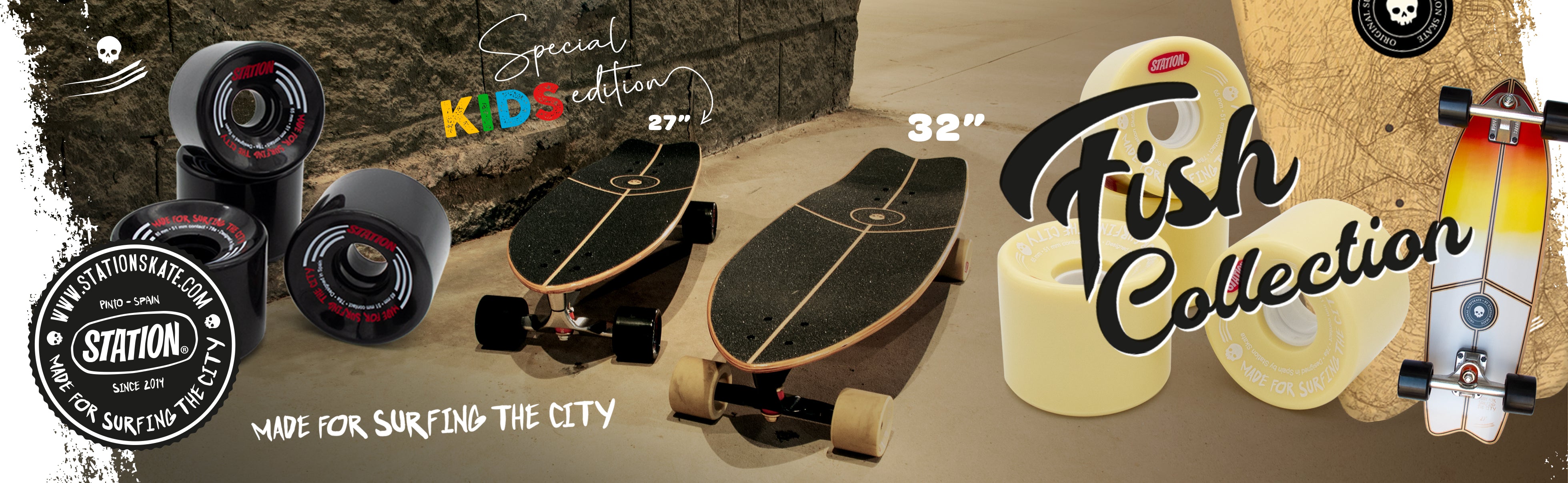 Station Skate - Surfskates, Longboards and CNC Precision Trucks
