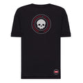 Camiseta Color Negro Skull Stamp