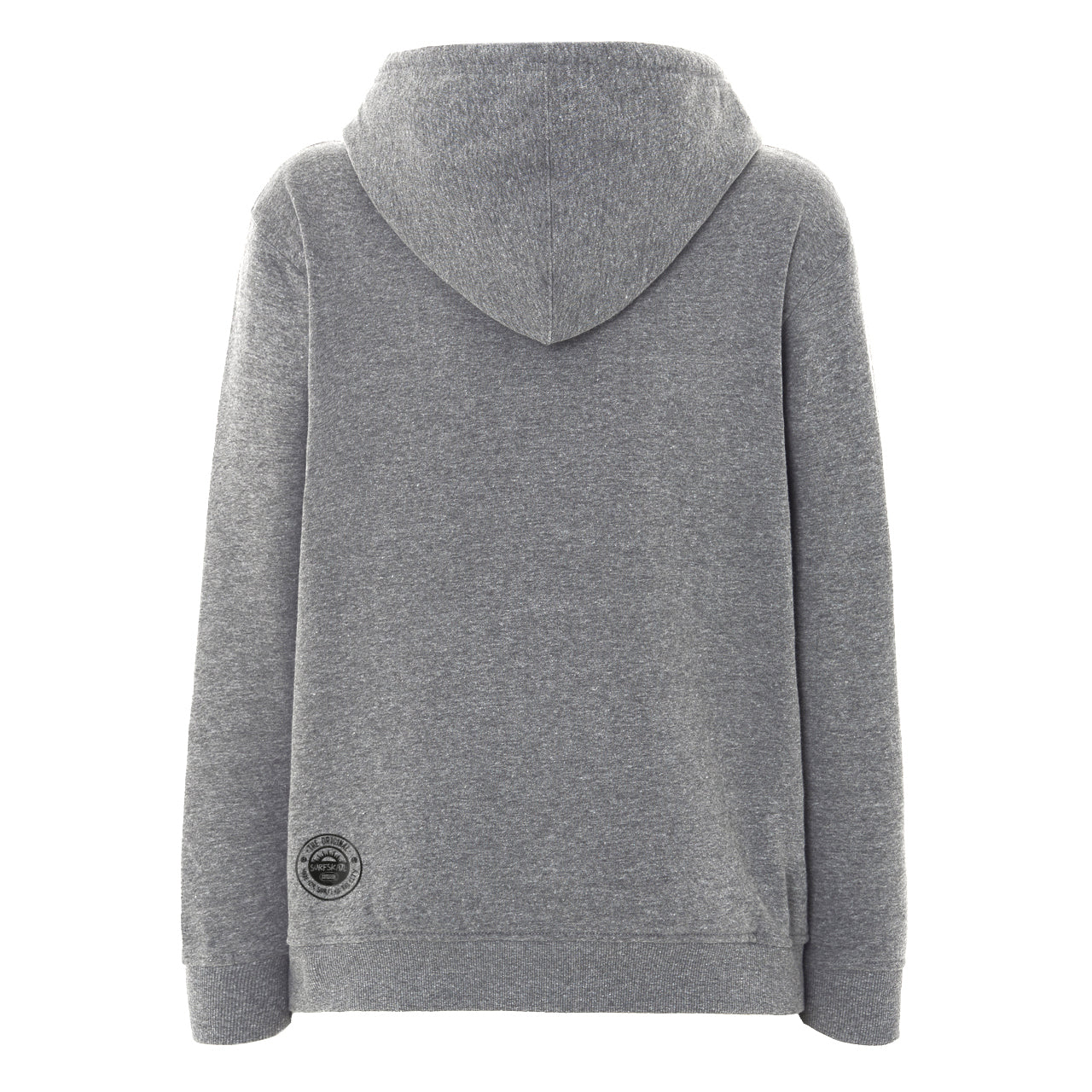 Sudadera con cremallera color gris Modelo Rocket vista trasera espalda