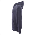 Sudadera PEACH DN color azul grisaceo sello calavera original Station vista lateral