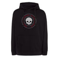Sudadera SWEART color negro sello calavera original Station vista frontal