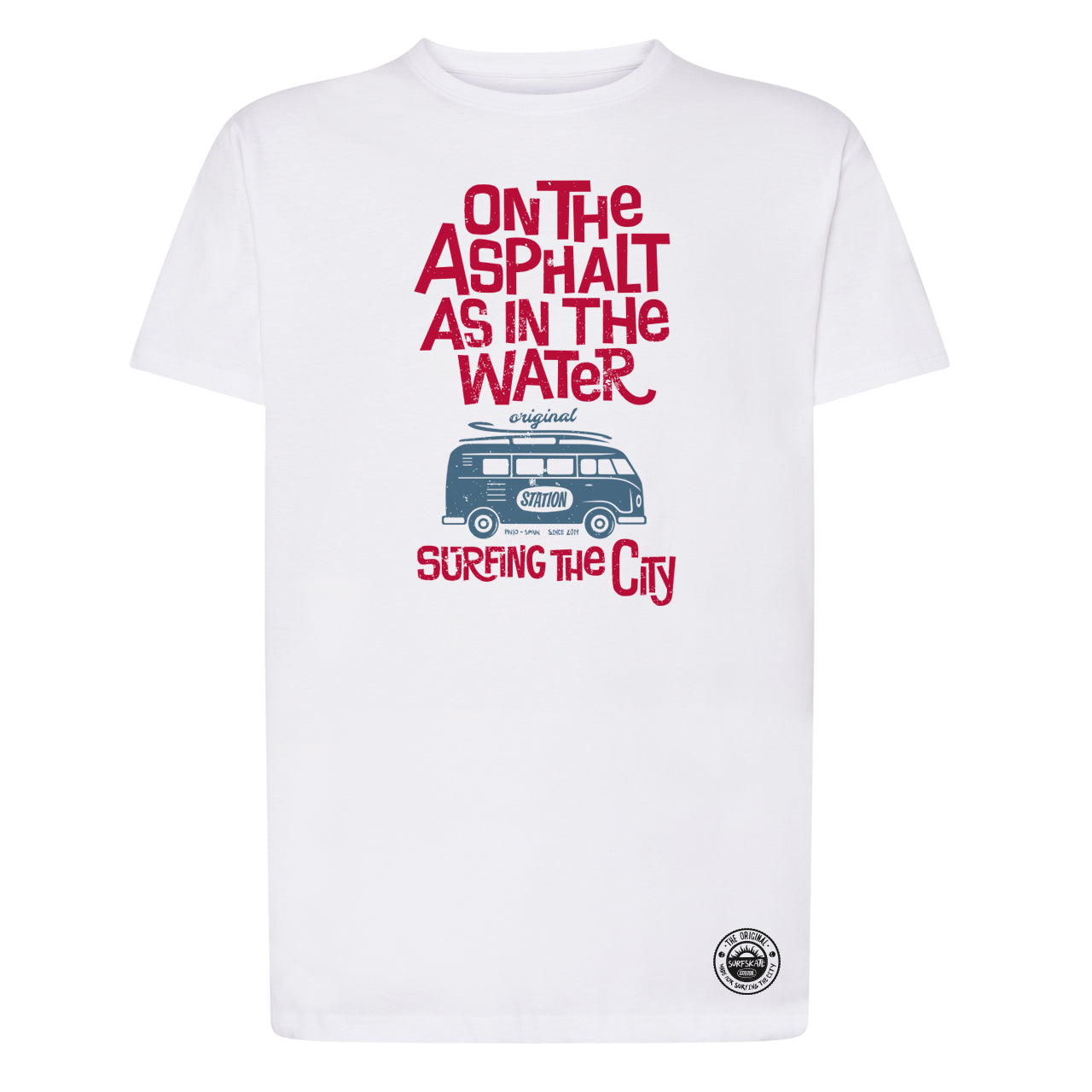 Camiseta color blanco VAN