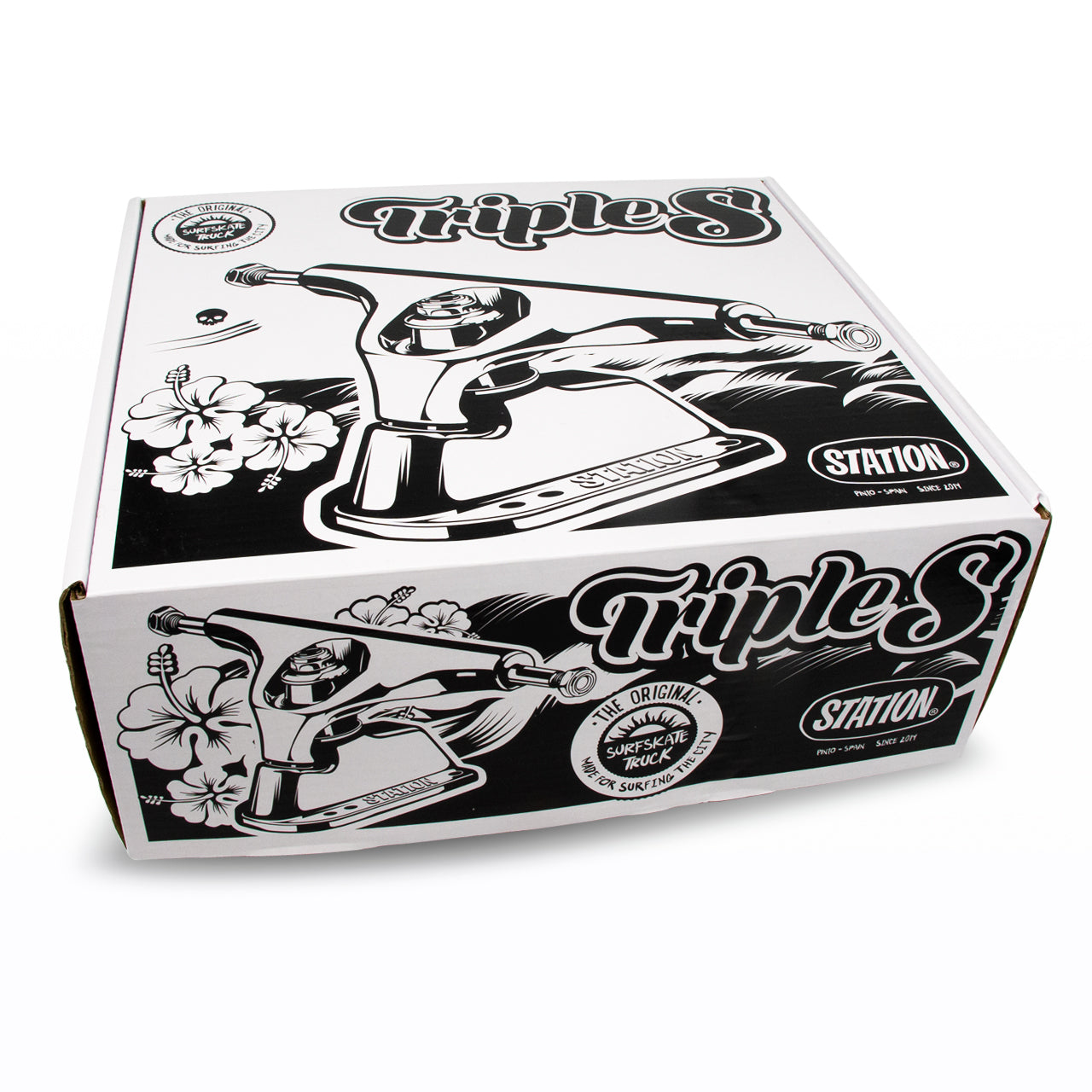 Caja packaging Eje TRIPLE S - v2 'Raw' - StationSkate