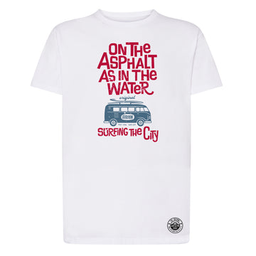 Camiseta color blanco VAN similar volskwagen