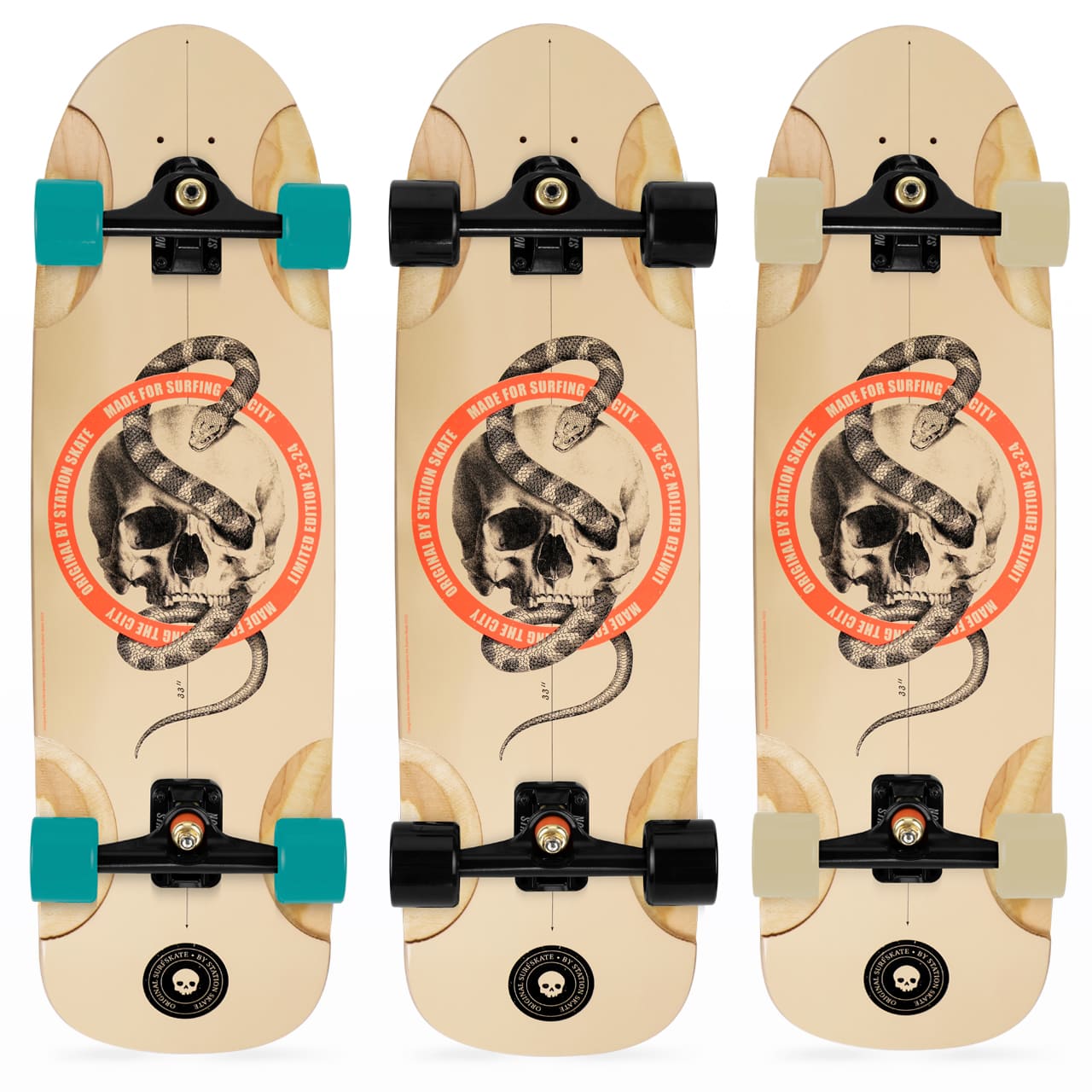 Surfskate Completo 'SKULL' - StationSkate