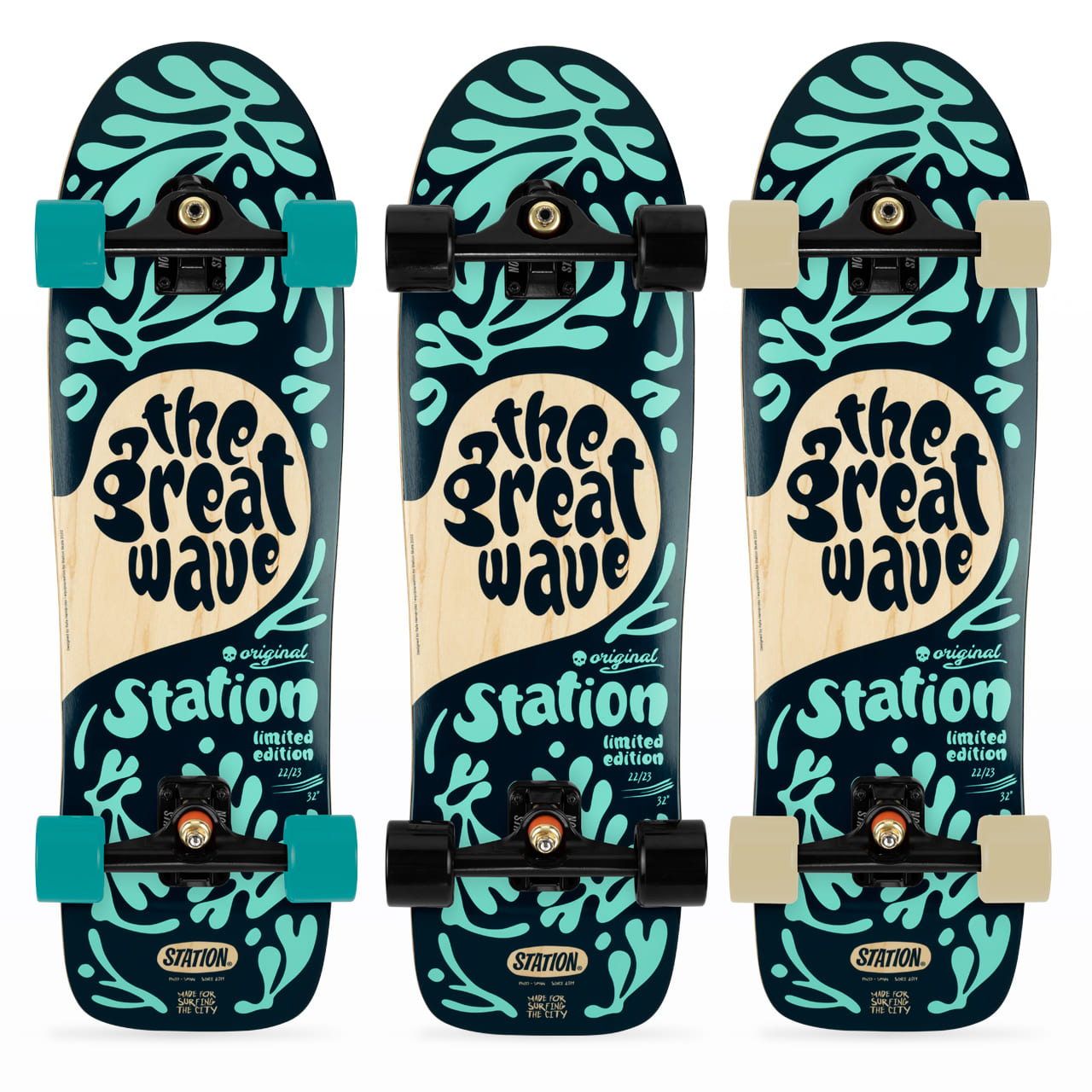 Surfskate Completo 'THE GREAT WAVE' - StationSkate