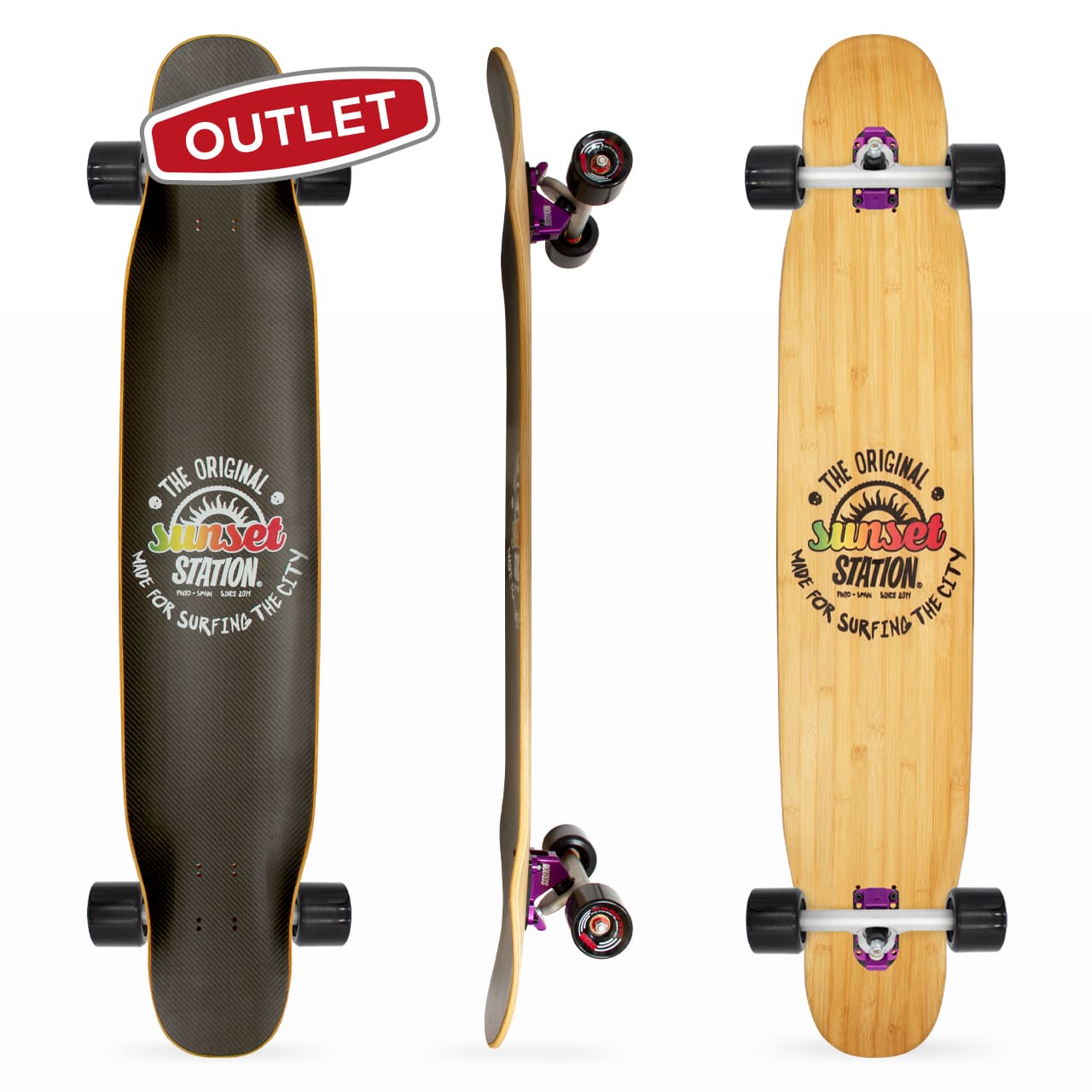 Longboard Completo 'SUNSET' - StationSkate