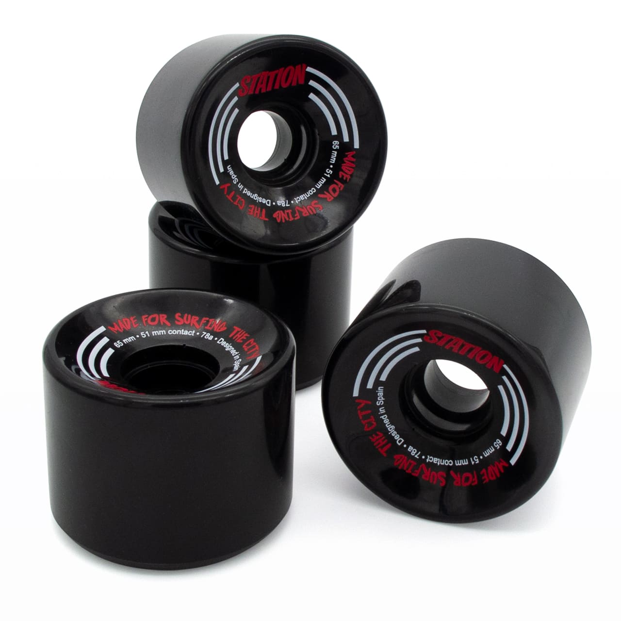 Ruedas  color negro 'Triple S' - StationSkate