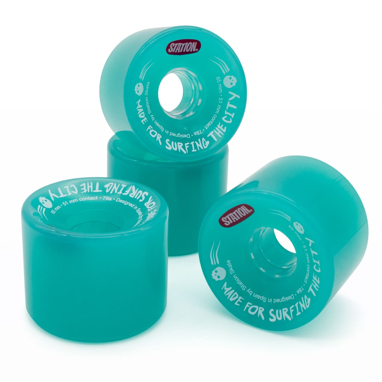 Ruedas  turquesa 'Triple S' - StationSkate