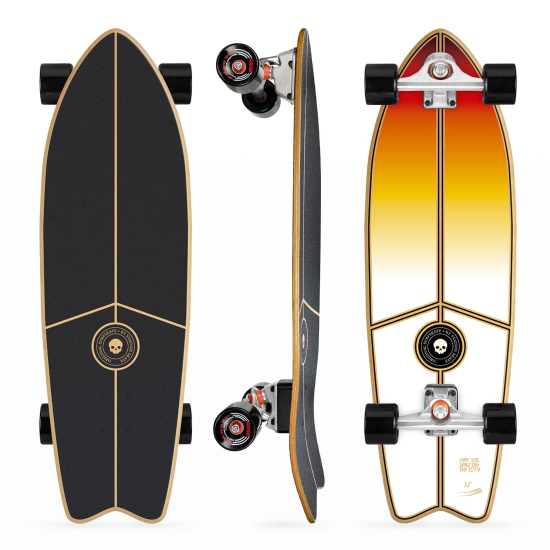 Surfskate 32 pulgadas Completo 'PENGUIN' - StationSkate