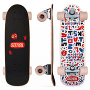 Complete Surfskate 'CRAZY LETTERS'