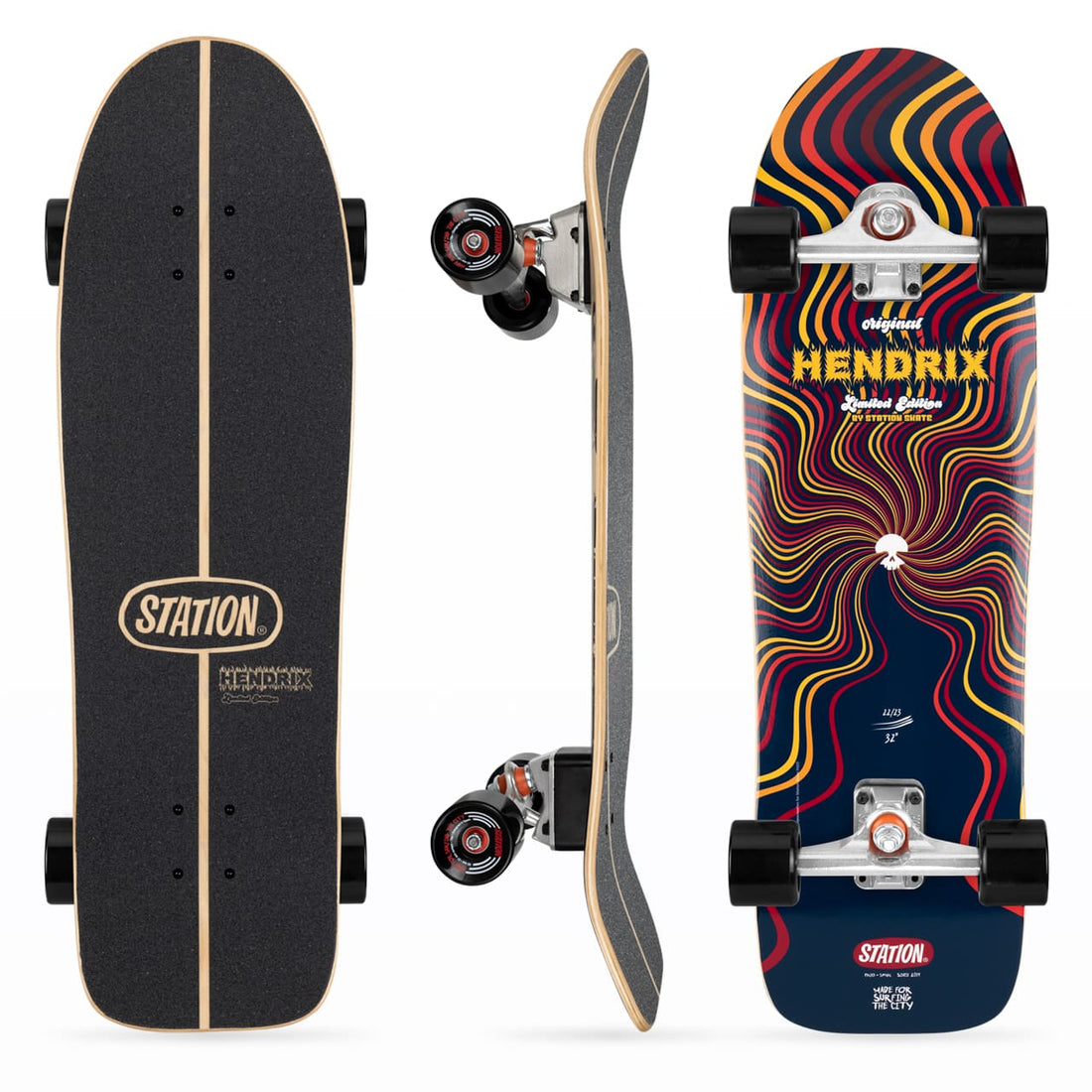 Surfskate 32 pulgadas Completo Jimi 'HENDRIX' - StationSkate