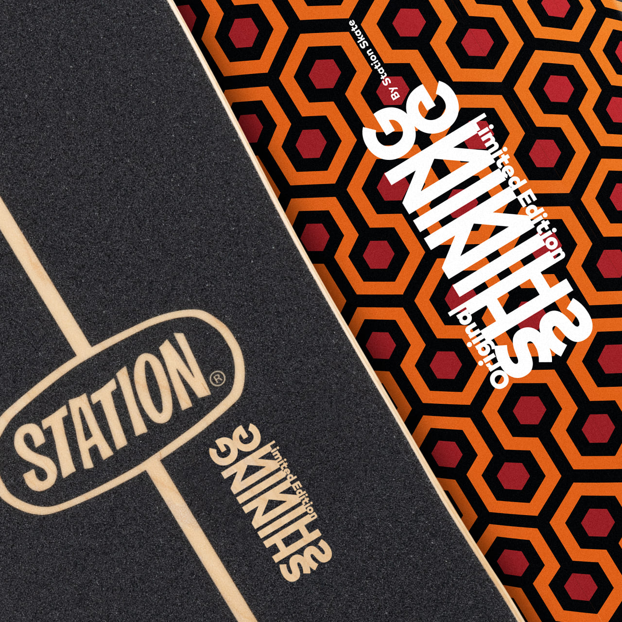 Tabla 'SHINING' - StationSkate detalle lija