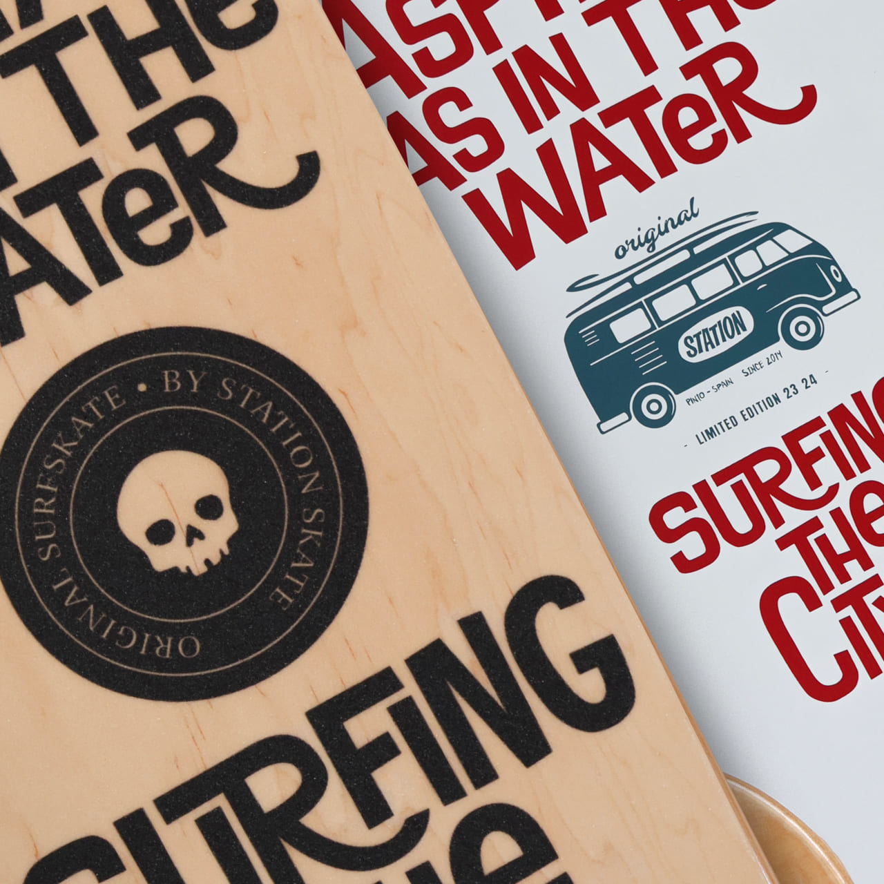 Tabla 'VAN' - StationSkate detalle lija